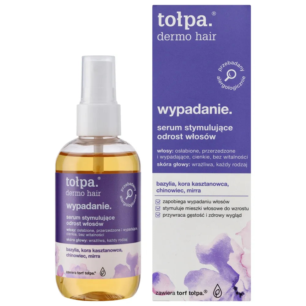 TOŁPA Dermo Hair Plaukų slinkimo serumas skatinantis augimą 100 ml - Kosmetika