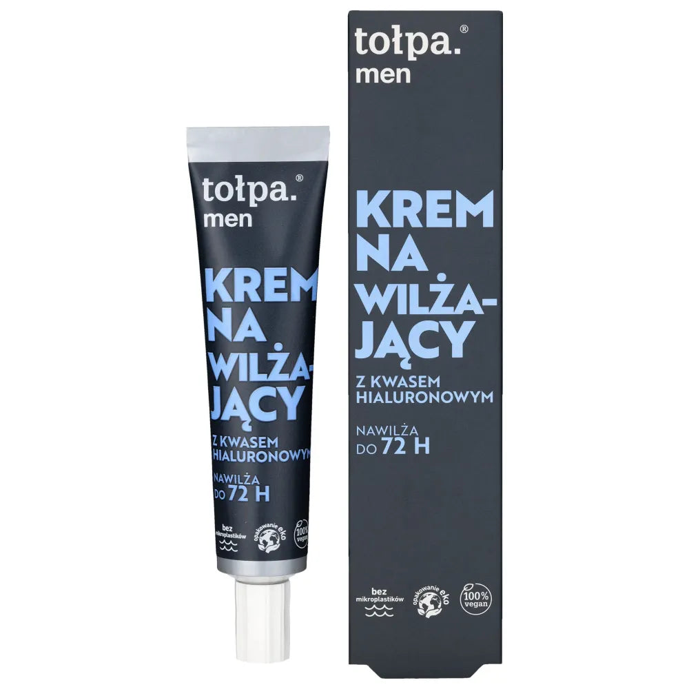 TOŁPA Men drėkinamasis kremas su hialurono rūgštimi 40 ml - Kosmetika