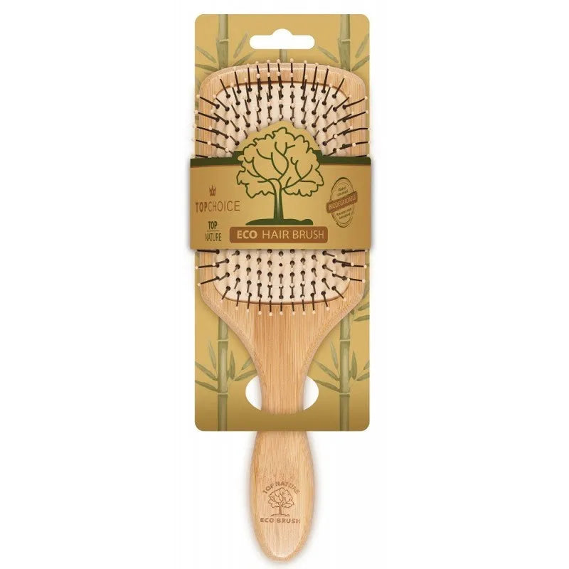 Top Choice Bamboo - Eco hairbrush (62230) 1 vnt - Kosmetika