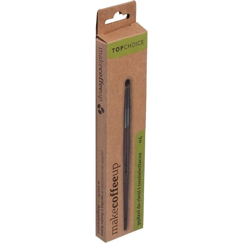 Top Choice Eyeshadow brush 04 ’MAKE COFFEE UP’ (39379) 1 vnt - Kosmetika