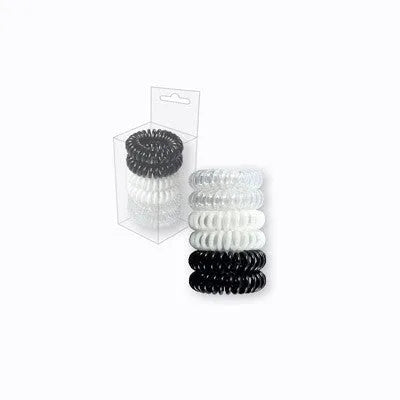 Top Choice Hair accessories Guminiai raiščiai ’Wire’ 1 pak.-6 vnt. - Kosmetika