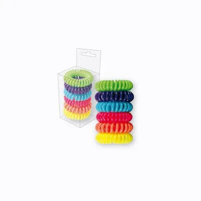 Top Choice Hair accessories Guminiai raiščiai ’Wire’ 1 pak.-6 vnt. - Kosmetika