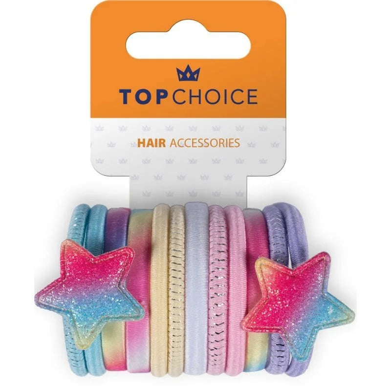 Top Choice Hair bands (26393) 1 pakelis - 12 vnt. - Kosmetika