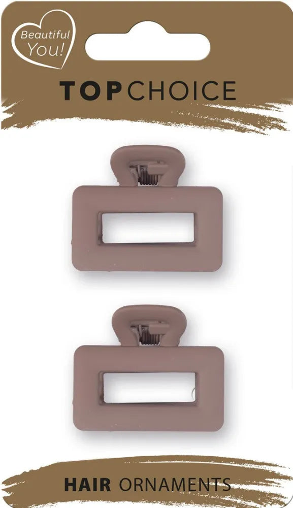 TOP CHOICE Hair Clamps (24450) 2 pcs - Kosmetika