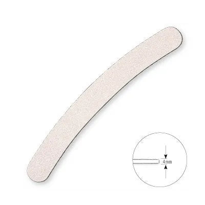 Top Choice Nagų priežiūra ir dekoravimas Banana failas 80/100 Baltas 74585 - Higiena