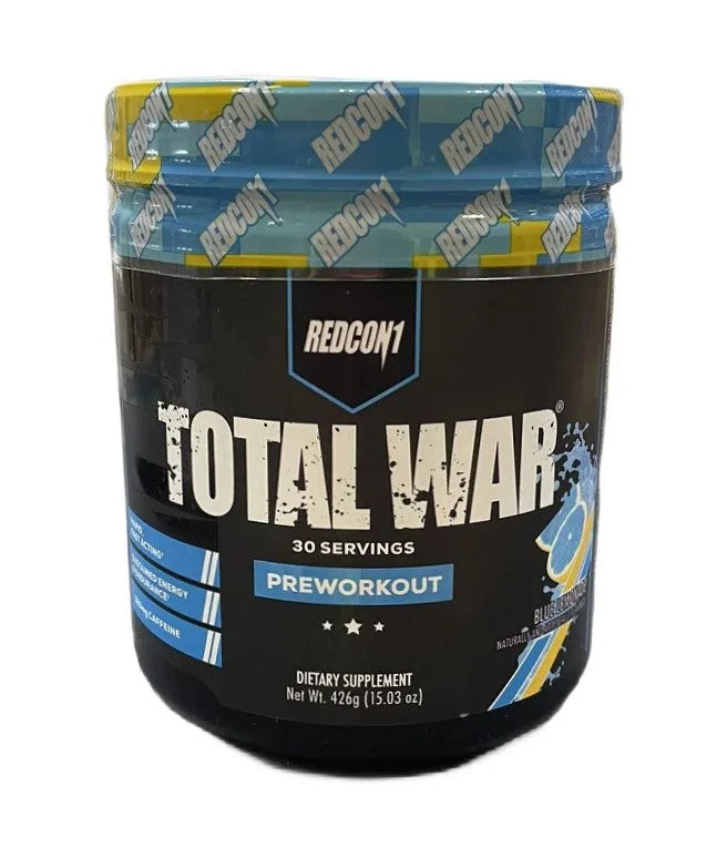 Total War - Preworkout Blue Lemonade - 426g - Redcon1 - Sporto papildai