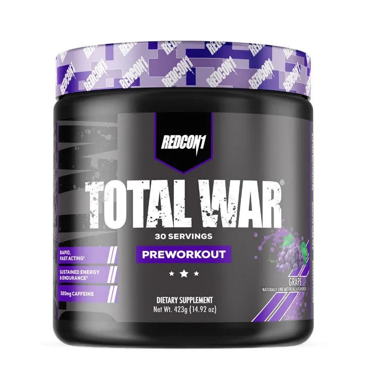 Total War - Preworkout Grape - 423g - Redcon1 - Sporto papildai