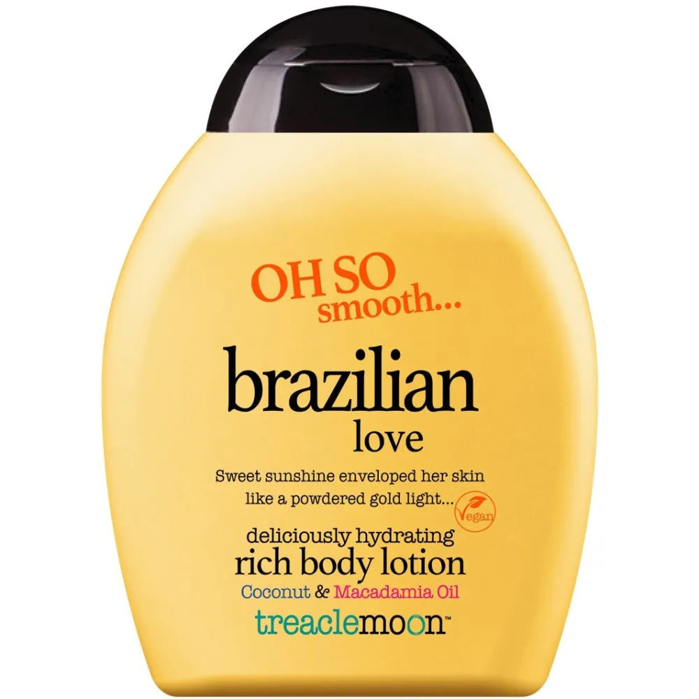 TREACLEMOON Brazilian Love Rich Drėkinantis Kūno Losjonas Kokosų & Makadamijos Aliejus 250ml - Kosmetika