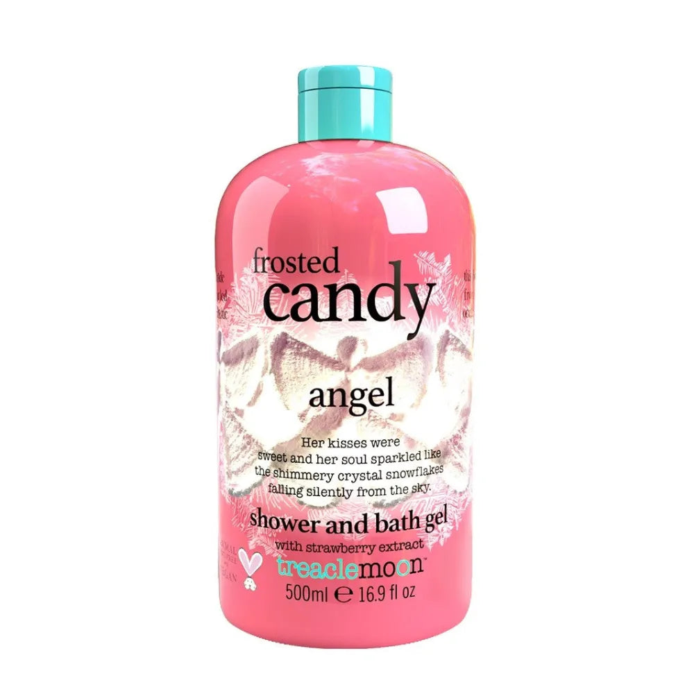 TREACLEMOON Frosted Candy Angel Shower Gel and Bath - Braškių ekstraktas 500ml - Kosmetika