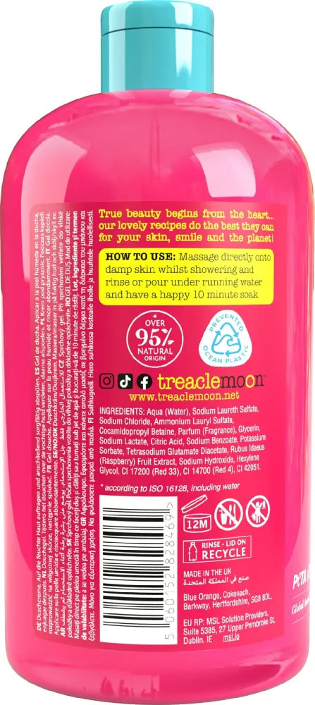 TREACLEMOON Frozen Berry Dreams shower gel and bath lotion 500ml - Kosmetika