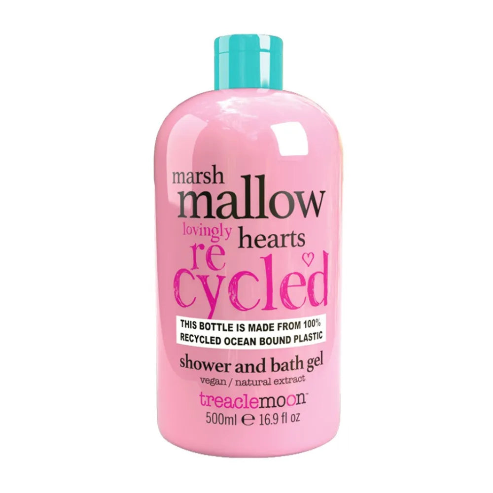 TREACLEMOON Marshmallow Hearts Dušo Gelis ir Vonios 500ml - Kosmetika