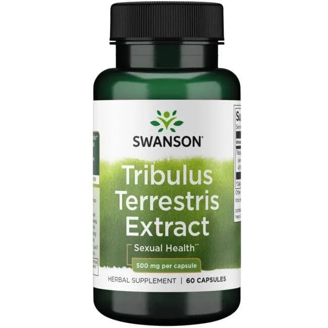 Tribulus Terrestris Extract - 500 mg - N60 - Swanson - Papildai