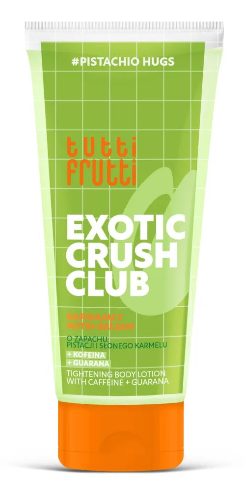 Tutti Frutti Pistachio Hugs Firming nutri-balm for the body + caffeine + guarana 200ml - Kosmetika