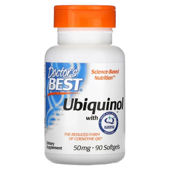 Ubiquinol with Kaneka 50mg - 90 softgels - Doctor’s Best - Papildai