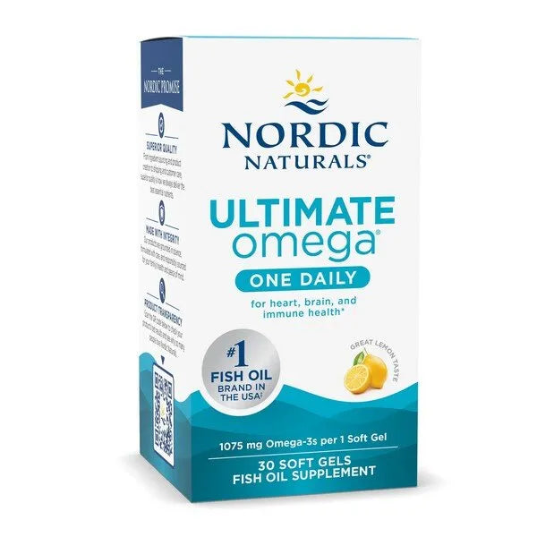 Ultimate Omega One Daily 1075mg Lemon - 30 softgels - Nordic Naturals - Papildai