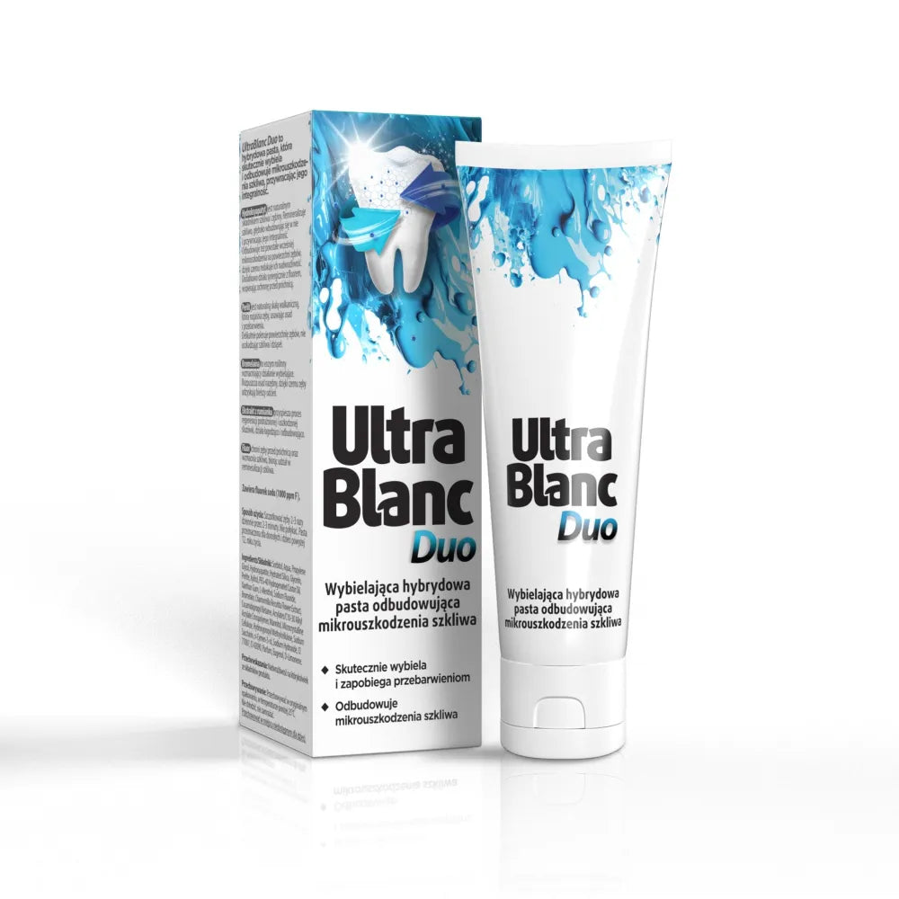 ULTRABLANC Balinanti hibridinė regeneruojamti dantų pasta Duo 75ml - Kosmetika