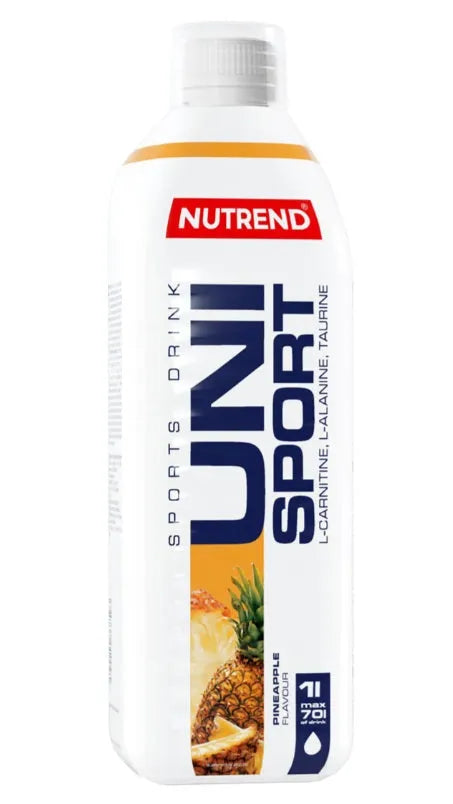 Unisport Pineapple - 1000 ml - Nutrend - Sporto papildai