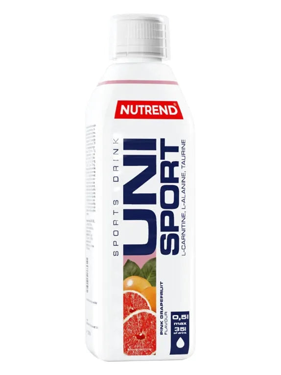 Unisport Pink Grapefruit - 500 ml - Nutrend - Sporto papildai