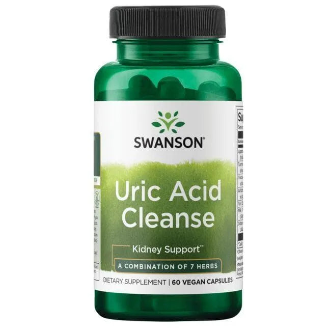 Uric Acid Cleanse - Šlapimo rūgšties valymui - N60 - Swanson - Papildai
