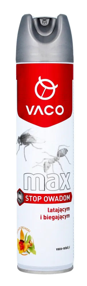 VACO MAX Purškiklis Sustabdyti skraidančius ir bėgančius vabzdžius 300ml - Medicinos slaugos prekės