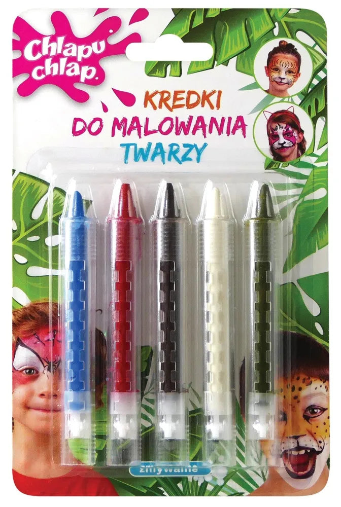 Veido dažymo kreidelių estetika - Kosmetika