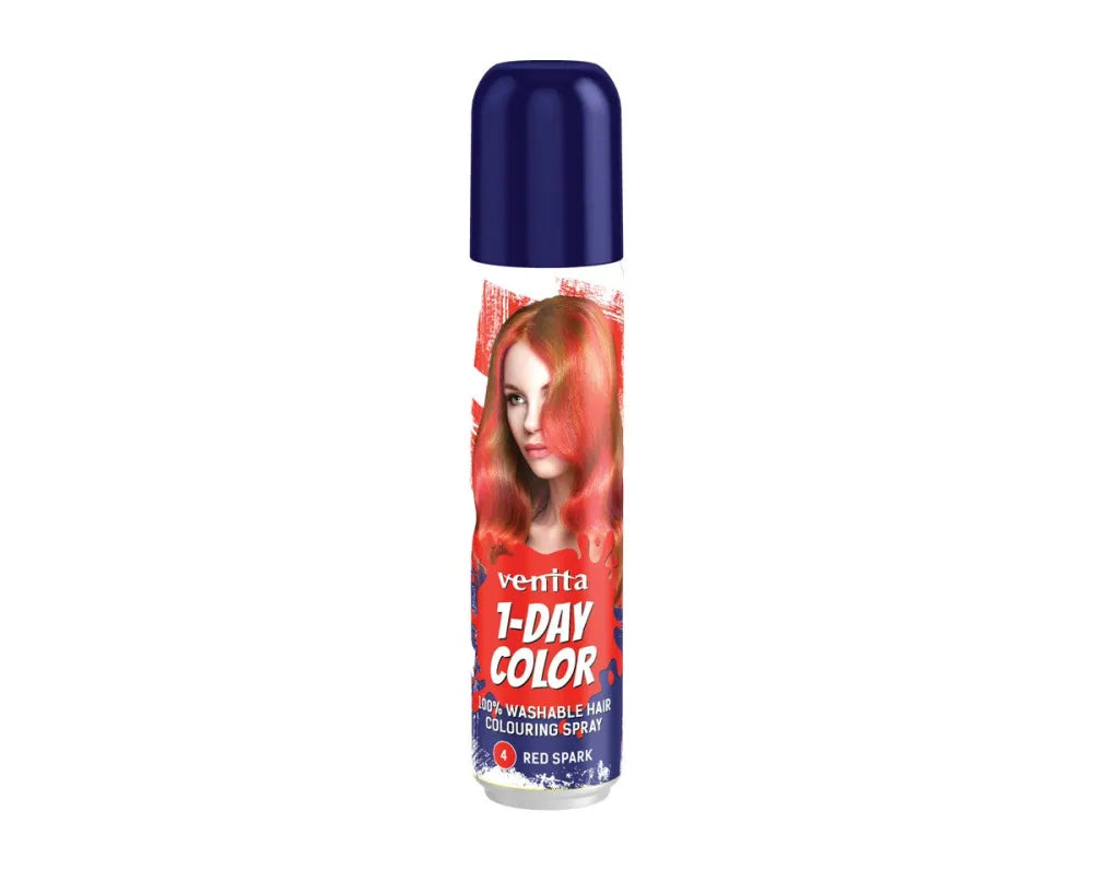 VENITA 1 DIENOS PURŠKIKLIS RAUDONAS SPARK 50ML - Kosmetika
