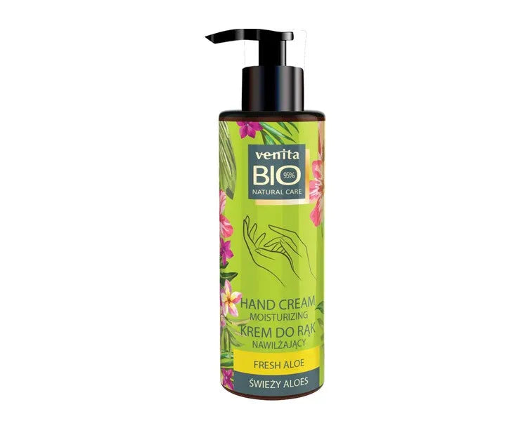 VENITA Bio Natural Care Drėkinantis rankų kremas - Šviežia Aloe 100ml - Kosmetika