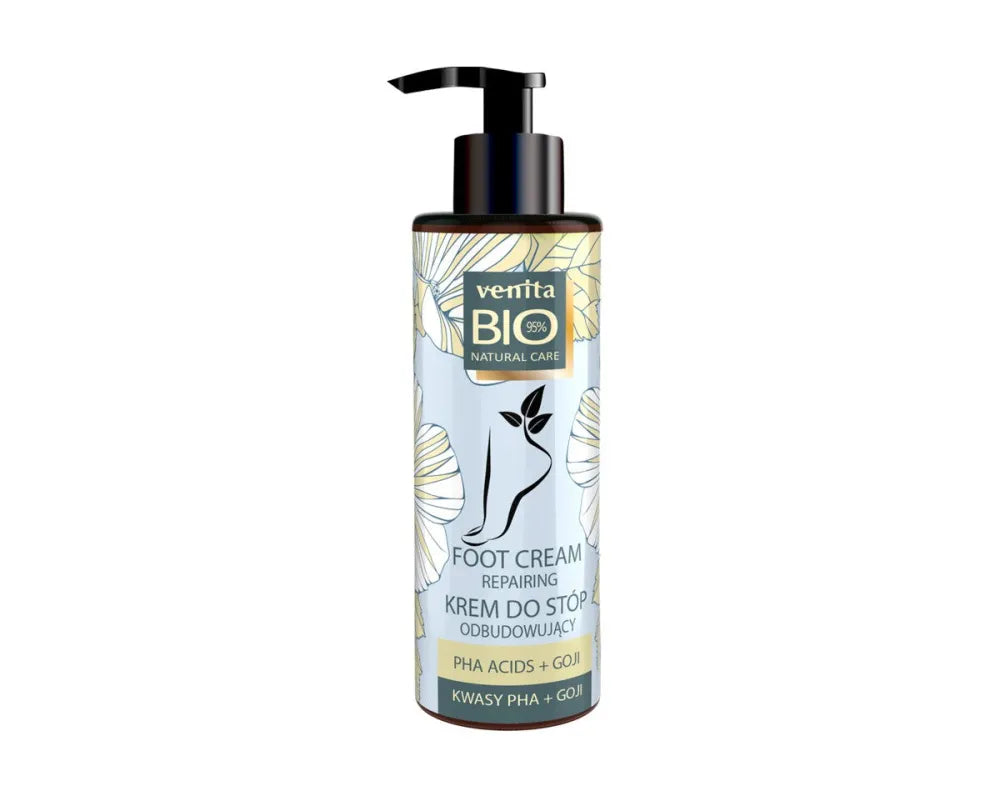 VENITA Bio Natural Care Regeneruojantis pėdų kremas - PHA + Goji rūgštys 100ml - Kosmetika