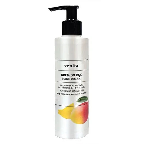 VENITA Hand Cream Regenerating - Juicy Mango 200 ml - Kosmetika