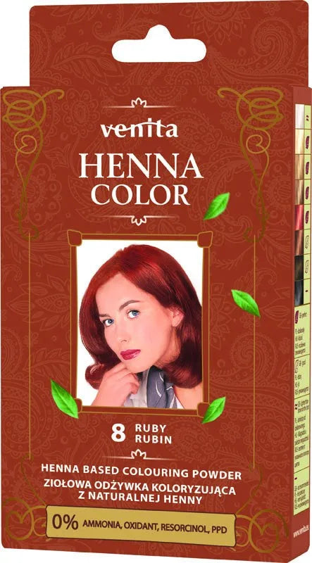 VENITA.HENNA.-.8-.RUBIN - Kosmetika