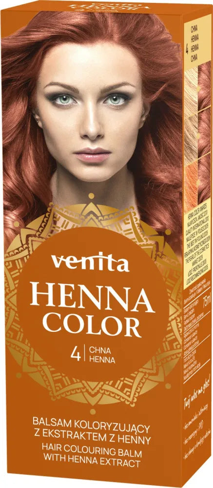 VENITA HENNA COLOR BALSAM NR 4 CHNA - Kosmetika