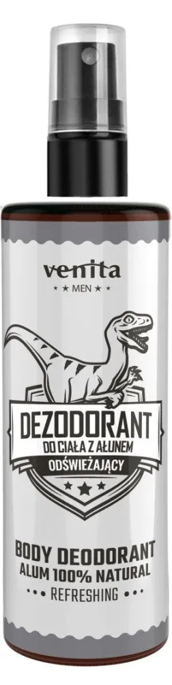 VENITA Men body deodorant with alum refreshing 100 ml - Higiena