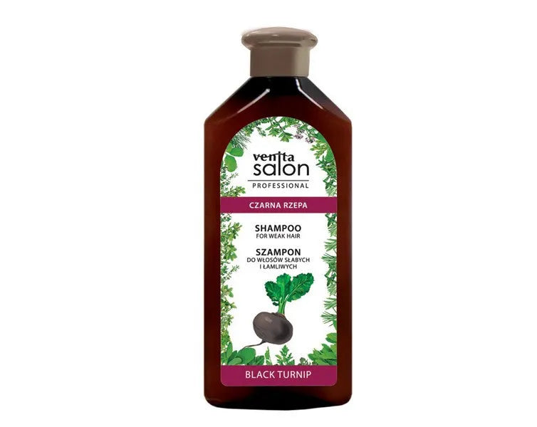 VENITA SALON juodųjų ridikėlių šampūnas 500 ml - Kosmetika