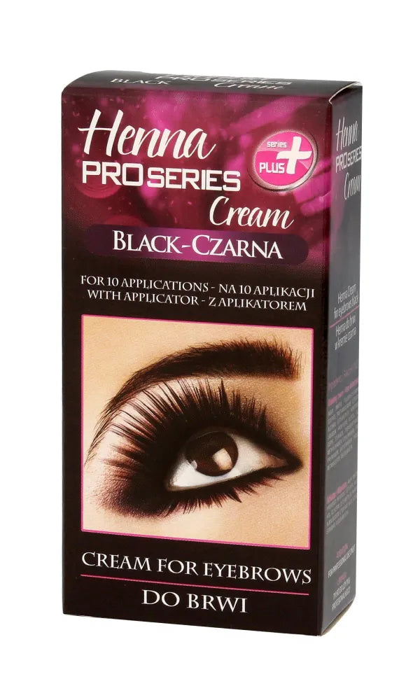 Verona Cream Brow Henna Juodas 15ml - Kosmetika