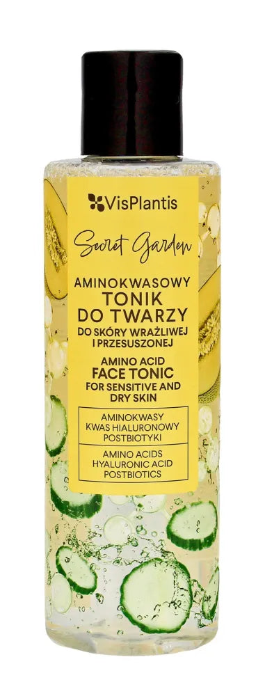 VIS PLANTIS SECRET GARDEN TONIC 200ML AMINO RŪGŠTIS - Kosmetika
