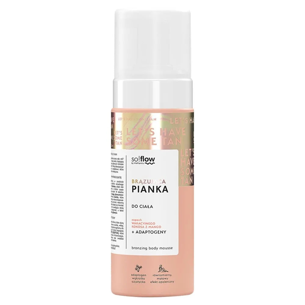 Vis Plantis So!Flow Bronzing Body Foam 170ml Kūno putos suteikiančios įdegio efektą. - Kosmetika