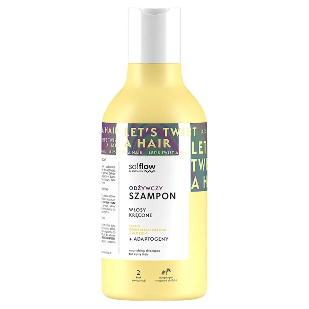 Vis Plantis So!Flow Maitinantis šampūnas - garbanotiems plaukams 400ml - Kosmetika