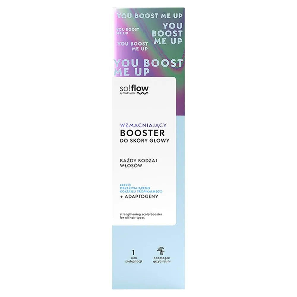 Vis Plantis So!Flow stiprinantis booster’is galvos odai - visų tipų plaukams 100ml - Kosmetika