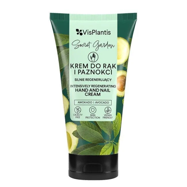 Vis Plantis Stipriai regeneruojantis rankų ir nagų kremas su Avokadu 75ml - Kosmetika