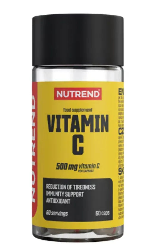 Vitamin C 500mg - 60 caps - Nutrend - Sporto papildai