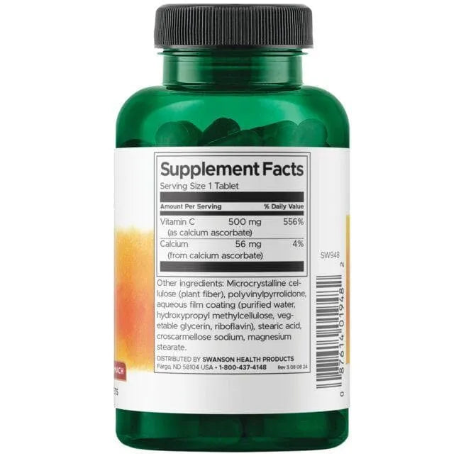 Vitamin C with Bioflavonoids - 500 mg - N250 - Swanson - Papildai