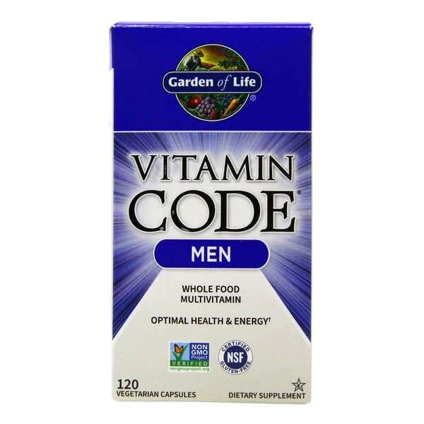 Vitamin Code Men - 120 vcaps - Garden of Life - Papildai