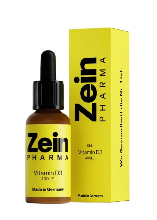 Vitamin D3 Drops For Kids 400IU - 10 ml - Zein Pharma - Papildai