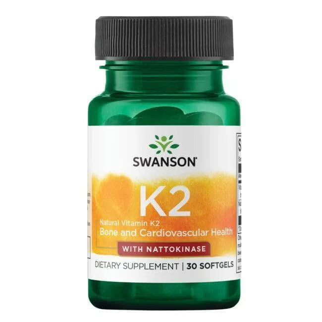 Vitamin K2 - su Natokinaze - N30 - Swanson - Papildai