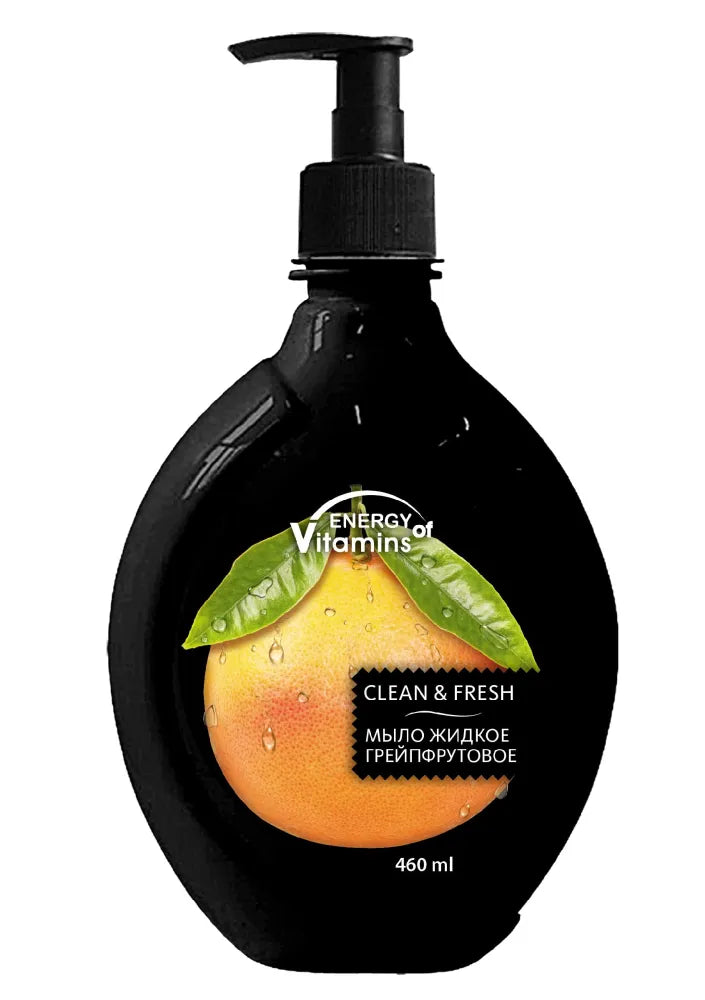 VITAMINŲ ENERGIJA Grapefruit Fresh skystas muilas 460ml - pompa - Kosmetika