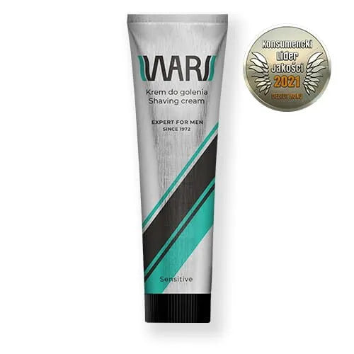 Wars Expert for Men Sensitive Shaving Cream 65g jautriai odai skutimosi kremas - Kosmetika
