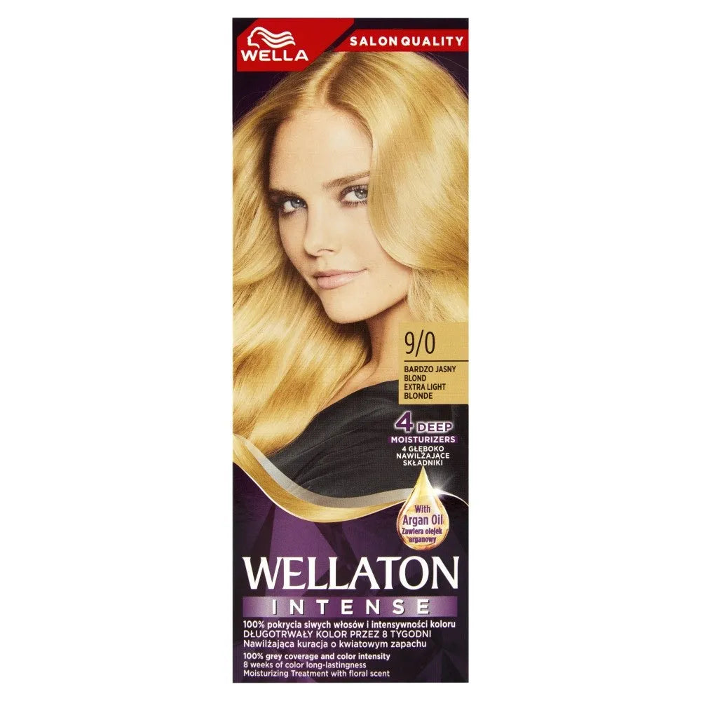 Wella Wellaton Intense Cream intensyviai dažantis nr. 9/0 Labai šviesus šviesiaplaukis - 1op. - Kosmetika