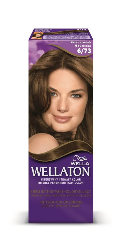 Wella Wellaton Intensyviai dažanti kremas Nr. 6/73 Pieninis šokoladas 1 vnt. - Kosmetika
