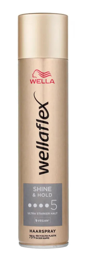 WELLAFLEX Shine & Hold Hairspray No. 5 250 ml - Kosmetika