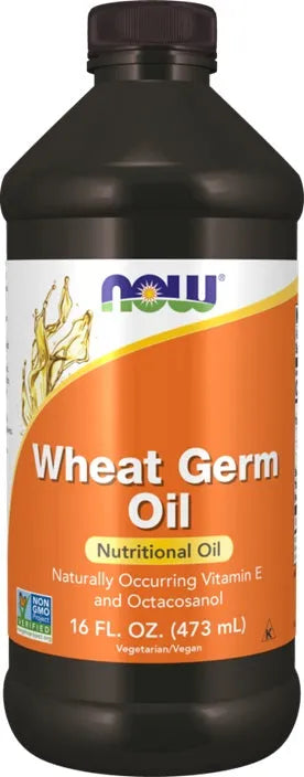Wheat Germ Oil Liquid - 473 ml - NOW Foods - Papildai